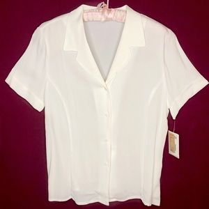 Vintage Gianni Sport Silk Blouse